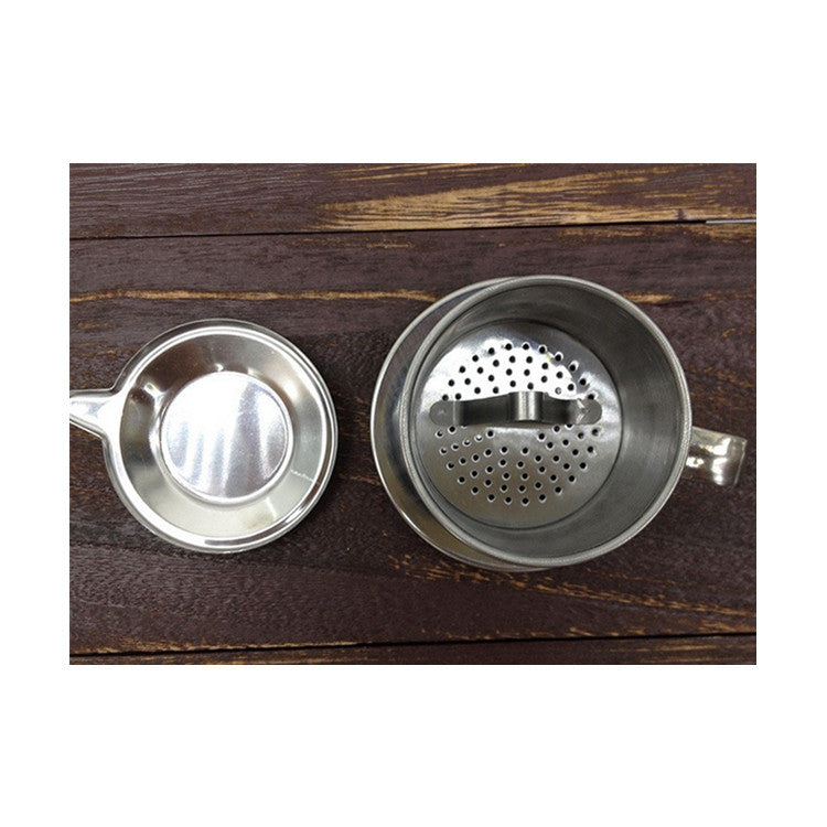 Vietnamese stainless steel hand coffee filter cup
