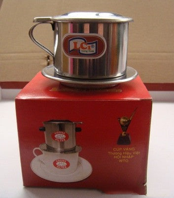 Vietnamese stainless steel hand coffee filter cup