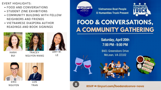Food & Conversations + Book Signing