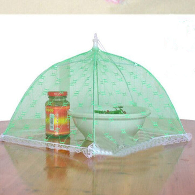 Lace Mesh Food Cover, Large Size Food Cover, Food Cover, Foldable Umbrella, Fly Cover