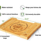 Bamboo Cheese Board & Cutting Board Kitchen Supplies