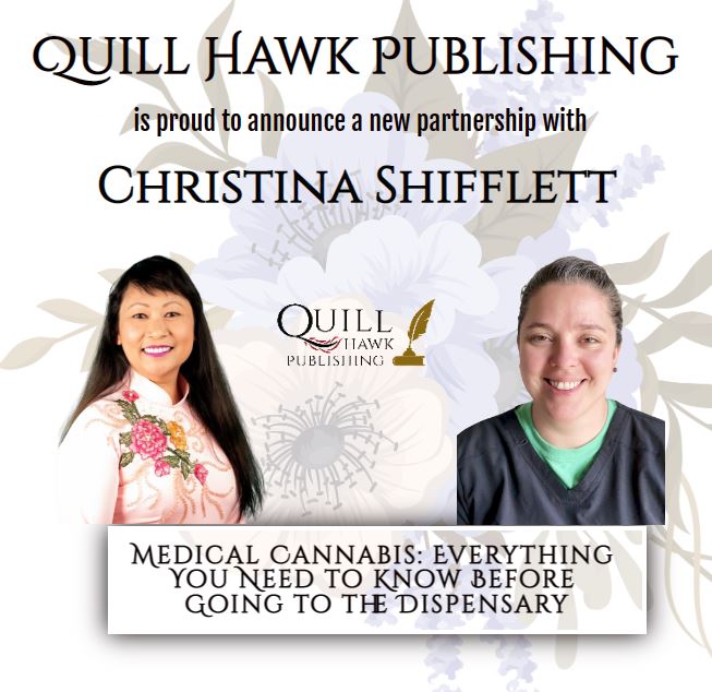 Author Christina Shifflett and Indie Publisher Amy M. Le - Quill Hawk Publishing