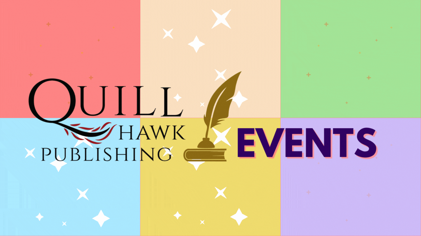 Quill Hawk Publishing events banner