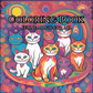 Digital Coloring Book: Feline Magic For All
