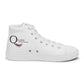 Men’s high top canvas shoes