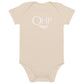 Organic cotton baby bodysuit