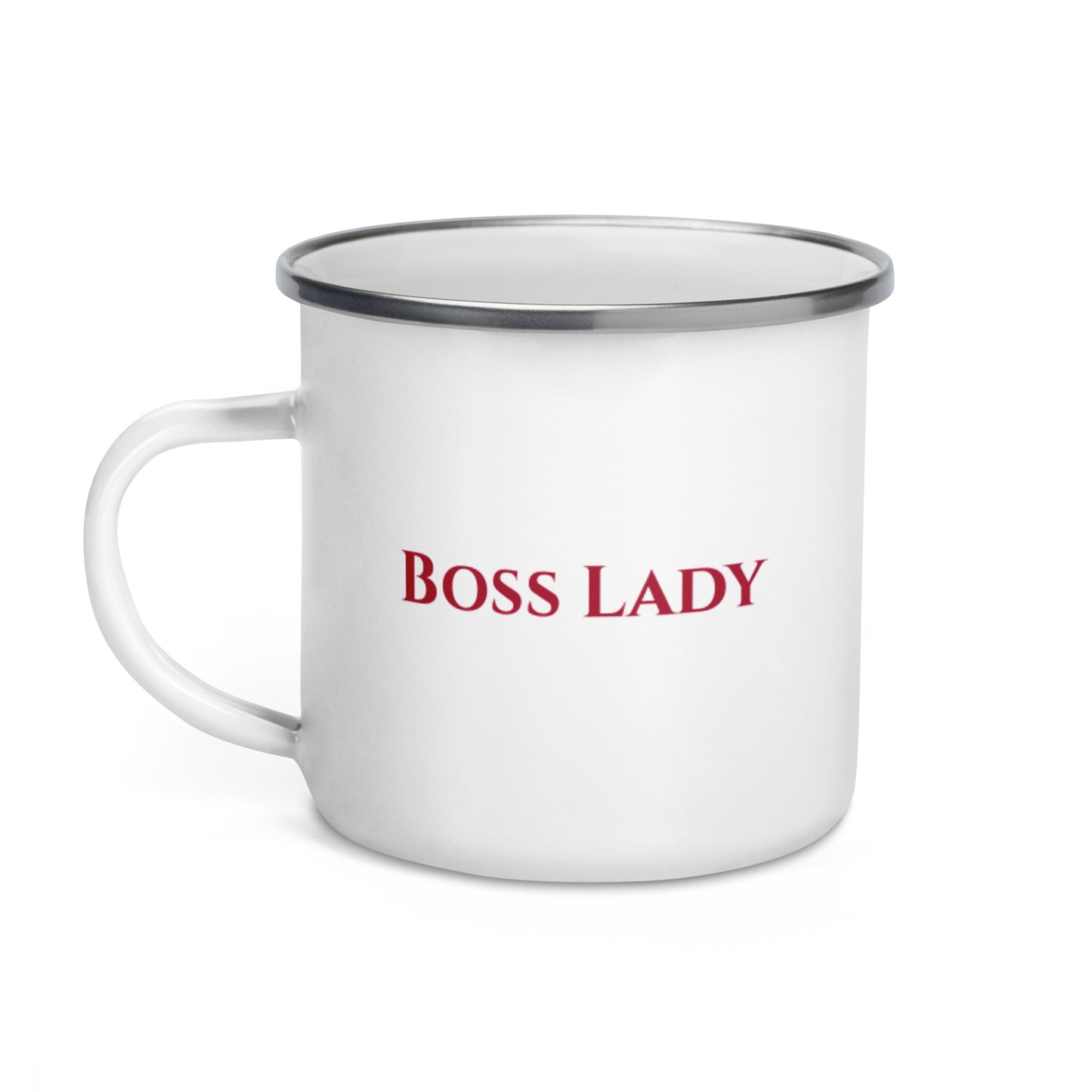 Boss Lady - Enamel Mug